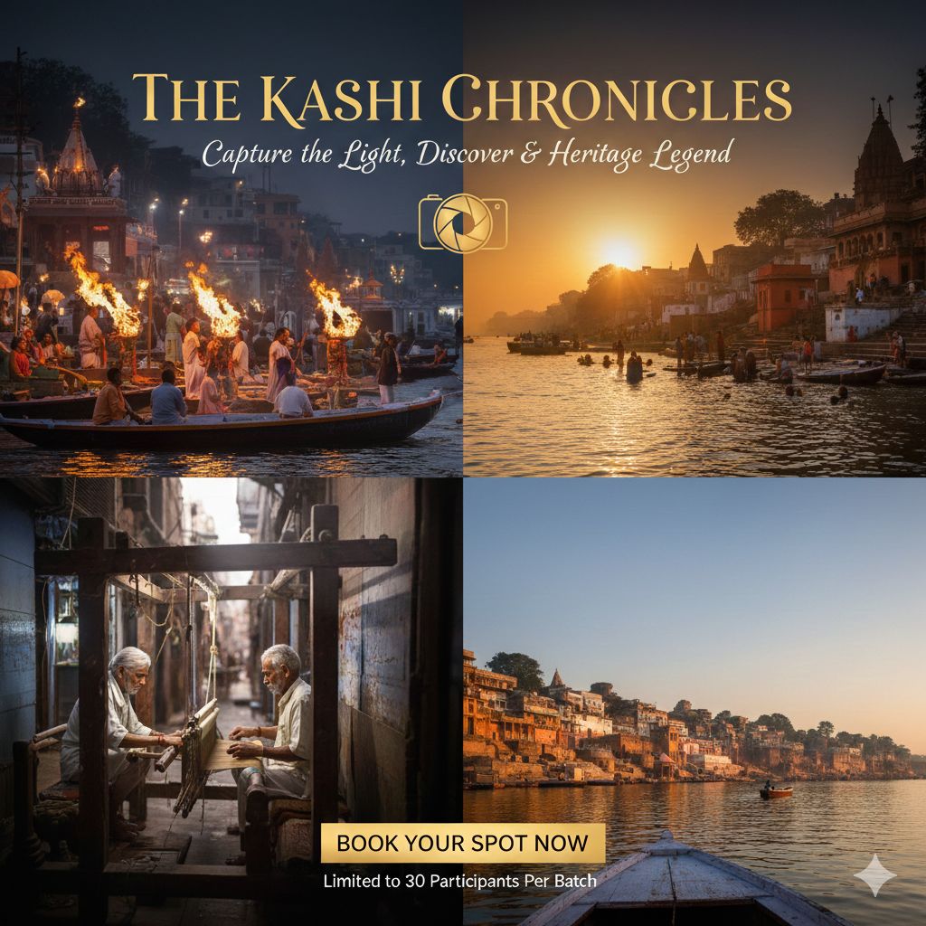 The Kashi Chronicles: A 2-Day Immersive Photography & Heritage Odyssey